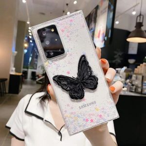 3D Bling Paillettes Broderie papillon étui Souple Pour <span class=keywords><strong>Samsung</strong></span> S20 Plus A50 <span class=keywords><strong>A10</strong></span> A51 A71 A20 A30 A21 A31 a41 A01 couverture arrière - Product Image 6