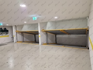 Hoàn toàn tự động hai cấp xe Stacker hệ thống thang máy với nút hoạt động cho an toàn ngầm bãi đậu xe - Product Image 5