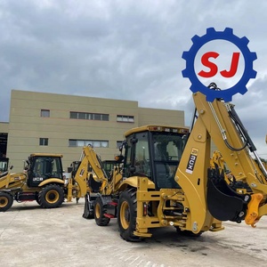 JCB 3CX Backhoe Loader <b>Used</b> Heavy Duty Construction Equipment Yellow With Attachments - Product Image 5