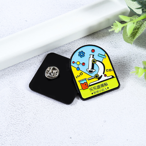 Épinglette en émail, dropshipping, épinglette en émail personnalisée avec motif <span class=keywords><strong>de</strong></span> timbre-<span class=keywords><strong>poste</strong></span>, carte <span class=keywords><strong>de</strong></span> dos, épinglette en émail doux, époxy, paillettes, badge Monstera - Product Image 4