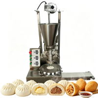 Machine de formage de pains entièrement automatique, machine à encruster les pâtisseries de type table, machine de formage de snacks fourrés multi-formes