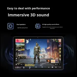 Tablette d'occasion Ien0v0 Enyongzhe M9, écran HD 10,1 pouces, Android, apprentissage, bureau, divertissement, faible lumière bleue, protection des yeux, tablette PC - Product Image 4