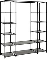 Armoire Portable Ajustable la Plus Vendue, Facile à Assembler, avec Housse en Tissu Non Tissé, Idéale pour une Location de Maison