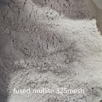 Poudre de mullite fusionnée résistante aux hautes températures, matériau réfractaire avec 74-77% d'Al2O3, réfractarité 1770-2000°C, fabricant