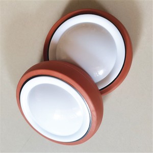 Roues d'apprentissage pour poussette d'enfant, roues silencieuses en plastique et caoutchouc Q 100, accessoires pour vélos d'enfants de 2 à 4 ans - Product Image 1