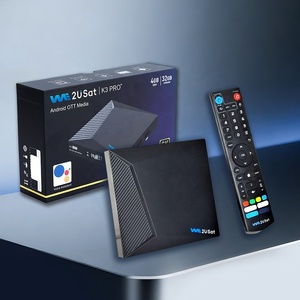 กล่องรับสัญญาณทีวี We2usat K3 Pro+ ควอดคอร์ Amlogic Stb ระบบแอนดรอยด์ 12 สมาร์ท OTT TV บ็อกซ์ 4GB 32GB รองรับ 6K Wifi6 เครื่องเล่นมีเดียสตรีมมิ่งหลายรูปแบบ - Product Image 1