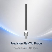Sonde à pointe plate en carbure de tungstène SD2.0X20mm, filetage M2.5, stylet de mesure de précision pour indicateur à cadran, pièce de rechange pour micromètre