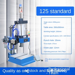 Punzonadora neumática de cilindro de aire de mesa pequeña a precio de fábrica - Product Image 3