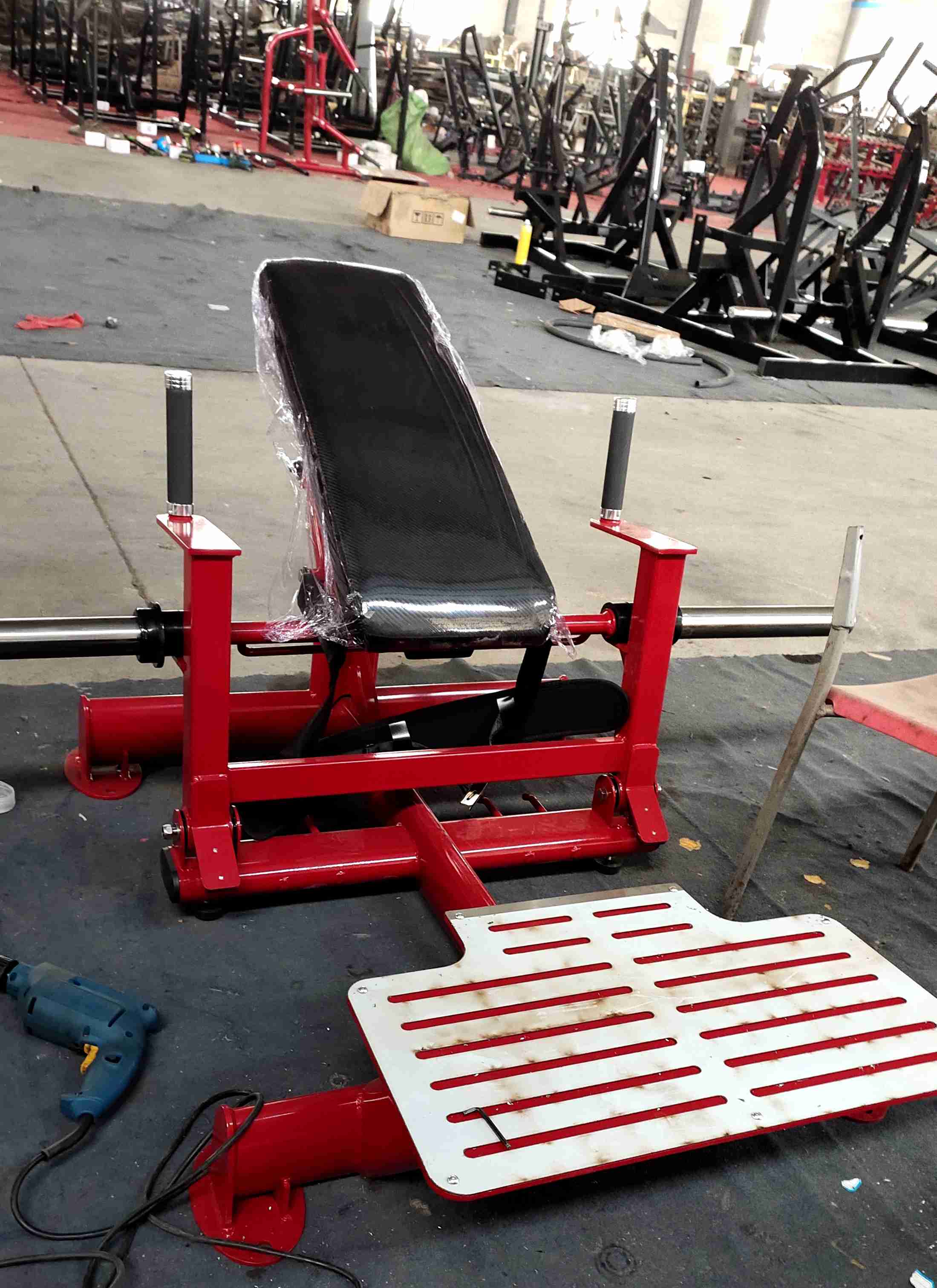 TZ-8133ヒップスラストグルートマシンマシンジムベストセラーの