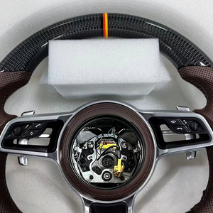 Modification de voiture, volant pour Porsche Panamera Macan Cayenne Taycan 718 Cayman GT4 RS 911 Carrera Targa 911 RS 911.2 - Product Image 3