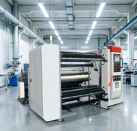 Yüksek Verimli 1600mm Kağıt Dilme Makinesi 500m Dakika Dilme ve Sarım Makinesi Plotter Ruloları için