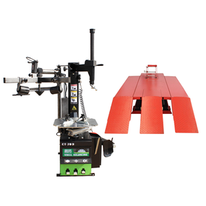 Machine à changer les pneus semi-automatique Chentuo CT-703 pour voitures/camions/quad/motos/SUV, 10-22 pouces, certifiée CE, 0,75 kW/1,1 kW - Product Image 1