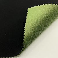 Tela Softshell, tela elástica, TPU unido, tela recubierta de Tpu de felpa corta, chaqueta polar Patagonia, poliéster Kain