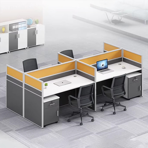 Escritorio para Computadora con Separador para Oficina en Casa o Edificio de Oficinas, Muebles de Oficina Modernos, Duraderos y Ecológicos, Fácil de Ensamblar - Product Image 2