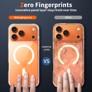 Coque transparente anti-jaunissement pour iPhone 18 17 Pro Max – Couche innovante qui garde la couleur – Qualité supérieure pour la vente en gros en UE - Product Image 2