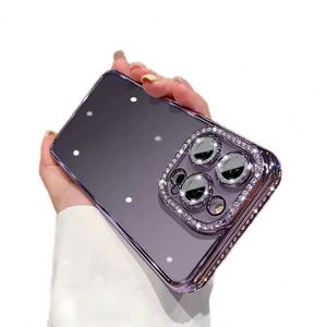 เคสโทรศัพท์ iPhone 17 Promax ประดับเพชร พร้อมฟิล์มเลนส์ รุ่น 16 ให้ความรู้สึกหรูหรา รุ่น 15 ป้องกันได้รอบด้าน สำหรับ iPhone 17 - Product Image 6