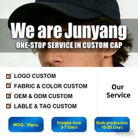 Gorra de béisbol Vintage de lavado ácido personalizada con bordado de algodón puro de mezclilla de lujo de Venta caliente