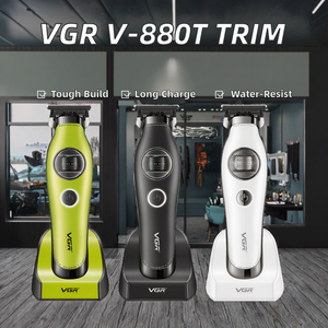Nuovo Tagliacapelli Professionale V-880T per Barbiere con Lame in Acciaio Inox, Motore Brushless a Batteria da 7200 RPM e Base - Product Image 2