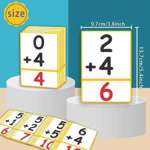 แฟลชการ์ดสำหรับเด็กอายุ4-8 5-7ปีเรียงตามแบบได้ - Product Image 2