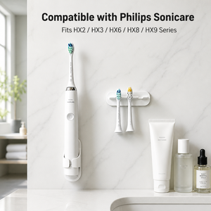 <span class=keywords><strong>Support</strong></span> mural YBK pour <span class=keywords><strong>brosse</strong></span> <span class=keywords><strong>à</strong></span> dents <span class=keywords><strong>électrique</strong></span>, sans perçage, étanche et anti-jaunissement - Product Image 4