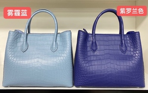 Bolso tote de lujo al por mayor de piel de cocodrilo auténtica, bolso de diseñador de piel de cocodrilo, bolso tote de cocodrilo de lujo al por mayor - Product Image 6