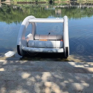 قارب قابل للنفخ حديث قارب طوف متعدد الأشخاص تسلية موجة الاندفاع من أجل اللعب بالماء - Product Image 6