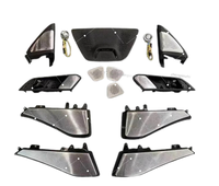Lampu Interior Mobil Seri 7 Baru untuk G12, Pencahayaan Ambient Warna-warni, Tweeter Pintu, Speaker Bercahaya, Cover Speaker 12V OE