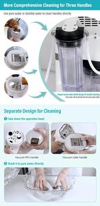 Appareil professionnel de remodelage corporel <span class=keywords><strong>VelaShape</strong></span> avec sonde de cavitation 40K, aspiration, radiofréquence et rouleau pour le remodelage corporel et le Velashaping - Product Image 2