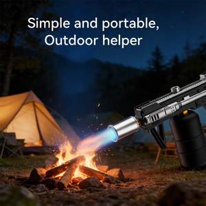 Chalumeau à main au propane, allumeur au gaz Mapp, pistolet de soudage au gaz avec corps en plastique et conception de sécurité - Product Image 3