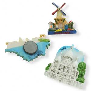 Vente en gros de souvenirs promotionnels en résine pour la décoration de la maison et de la cuisine, aimants pour réfrigérateur - Product Image 6