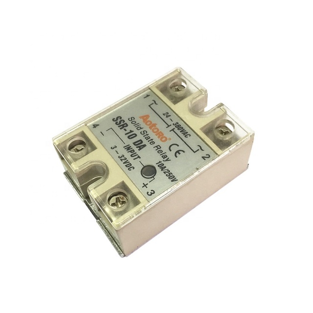 SSR-10DA 10A 12v Solid State Relay 24v Dc Ssr 10da
