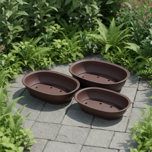 <span class=keywords><strong>Pot</strong></span> <span class=keywords><strong>de</strong></span> fleurs en plastique ovale <span class=keywords><strong>de</strong></span> grande taille pour plantes d'intérieur, imitation Zisha, design chinois, pour bonsaï - Product Image 3