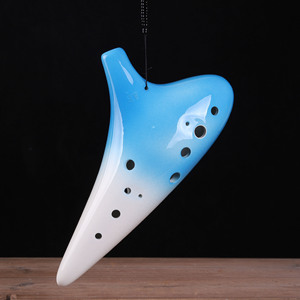 Ocarina de Cerámica de 12 Orificios AF Alto F, Instrumento de Viento con Entonación Confiable para Principiantes, Enseñanza y Interpretación Musical - Product Image 3