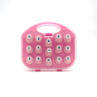Kamei Vente en gros Kits de poinçons numérotés et alphabétiques colorés personnalisables pour enfants, pour l'apprentissage créatif et l'artisanat, avec poinçonnage de trous, pour l'apprentissage précoce, portables