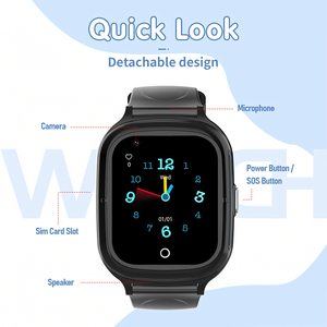 Hot Sale Color <strong>Touch</strong> <strong>Screen</strong> <strong>Smart</strong> <strong>Watch</strong> Kids GPS 4G SOS Calling Camera Sports Health Bracelet Children's <strong>Smart</strong> <strong>Watch</strong> - Product Image 3