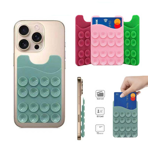 Soporte Adhesivo de Silicona Personalizado para Teléfono, Tarjetero Inteligente, Funda con Succión para iPhone, Soporte Fuerte para Celular - Product Image 1