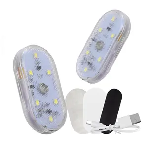 Auto Sfeer Lamp In Auto Touch Sensing Usb Opladen Verlichting Leeslamp Auto Leidde Tot Decoratieve Sfeer Lamp