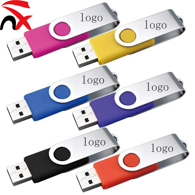 Custom logo Metal Usb 2Gb 4Gb 8Gb 16Gb 32Gb 64Gb Memory Stick Pendrive Usb Flash Drives for Office Business Gift