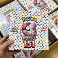 Boîte scellée Pokémon Édition japonaise PTCG SV2A Collection de cartes Famille Eevee Matériel papier pour les 14 ans et plus Jeu de cartes à collectionner