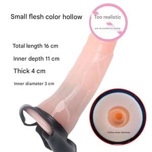 Juguete Sexual para Adultos, Vibrador Dildo para Sexo Seguro Masculino y Femenino, en Pantalones de Cuero Huecos, Simulación de Masturbador Lésbico Usable - Product Image 3
