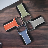 Coque de protection créative anti-chute effet seconde peau, couleur unie, pour iPhone 18 Pro Max et iPhone 17 Pro