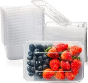 Microwave Safe Takeaway Plastic Meal Prep Food <b>Container</b> With Lid - Product Image 3