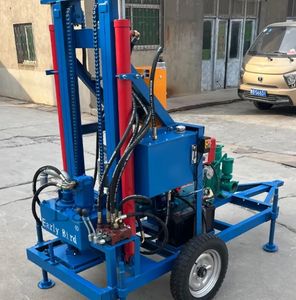 200m 300m 350m <span class=keywords><strong>600</strong></span> Metros Aço Crawler Montado Rotary Água Poço de Perfuração Máquina/Mine <span class=keywords><strong>Drilling</strong></span> <span class=keywords><strong>Rig</strong></span> - Product Image 4