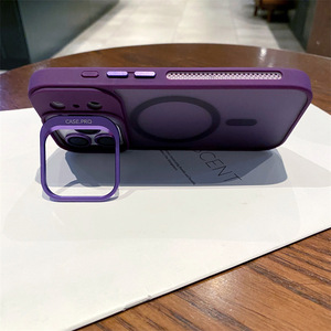 ใหม่เคสโทรศัพท์แม่เหล็กตัวยึดกล้องโปร่งแสงสำหรับ <span class=keywords><strong>iPhone</strong></span> 17 Pro Max 17 Pro 17 Air 17เคสโทรศัพท์ผิวด้านกันกระแทกสีด้าน - Product Image 4