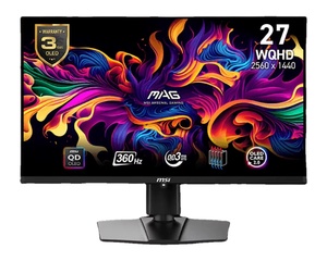 Écran de jeu MAG 271QPX QD-OLED 400HDR 2K 360Hz 0,03 ms (GtG) anti-reflet, design sans cadre, 27 pouces, 16:9 - Product Image 1