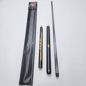 Queue de billard Little Monster de haute qualité, 3 pièces, en fibre de carbone, vente en gros, pointe de 13 mm, joint Uni-loc, fabrication OEM, prix abordable - Product Image 1