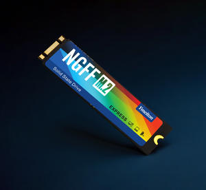 Ymeiton M.2 NGFF 2280 NGFF 120/128/240/256G SSD für Desktop Laptop Generalüberholt Gebraucht Unterstützt OEM Blau Bunt - Product Image 1