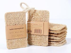 Estropajos Biodegradables Ecológicos y Naturales para Lavar Platos, Esponjas <span class=keywords><strong>de</strong></span> Limpieza <span class=keywords><strong>de</strong></span> Cocina <span class=keywords><strong>de</strong></span> Celulosa <span class=keywords><strong>Luffa</strong></span> - Product Image 2
