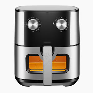 Nouvel appareil de cuisine 8L avec friteuse à air intelligente rapide, numérique, en acier inoxydable, pour la famille, OEM, saine, sans PTFE, 8L - Product Image 6