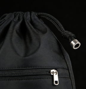 Sac à cordon en polyester uni promotionnel avec logo personnalisé, sac de transport en nylon, sac cadeau, sac de sport, sac à dos - Product Image 2